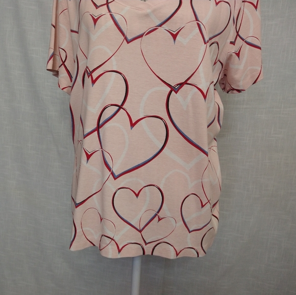 Tommy hilfiger hearts short sleeve tee size 1X - Picture 7 of 11
